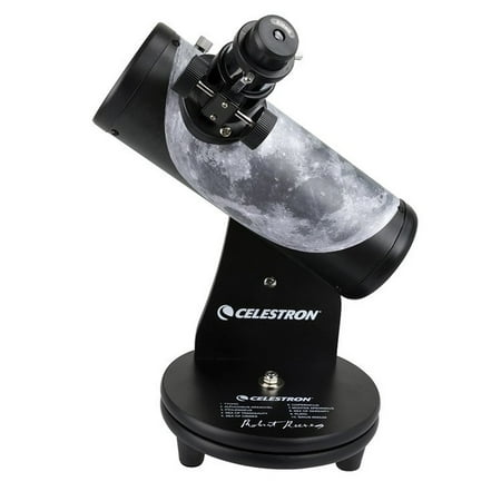 Celestron Moon FirstScope Telescope (Robert Reeves Signature (Best Telescope For Viewing The Moon)