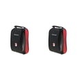 thumbnail image 3 of Soidarity Bolsa organizadora de zapatos de Golf dominante, bolsas portátiles de bolsillo de gran capacidad, deportes, senderismo, accesorios para negro rojo 2piezas Soidarity CBP193816, 3 of 6