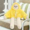 thumbnail image 1 of Juguete de Peluche Amarillo Hugo Almohada de Felpa 36cm, 1 of 10