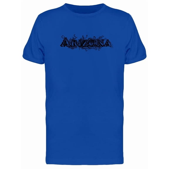 Grunge Lettering Arizona T-Shirt Men -Image by Shutterstock, Male x-Large