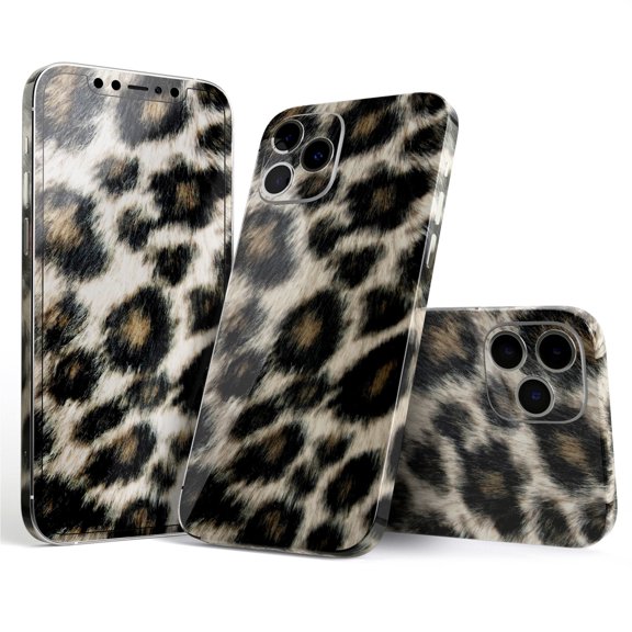 DesignSkinz Light Leopard Fur Full-Body Skin Decal Wrap Cover for iPhone 16