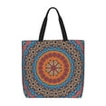 thumbnail image 1 of Balery Mandala Bolsa de Mano para Mujeres con Cremallera, Bolsa de Gimnasio con Compartimentos, Bolsa para Laptop, Bolsa para Trabajo, 1 of 7