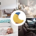 thumbnail image 3 of Moon pillow, moon plush, soft plush decorative cushion for lumbar support, sleeping, bed, pregnancy, women, baby moon Ref: 2516, 3 of 5