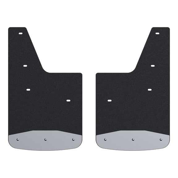 Textured Rubber Mud Guards - Rear 20" Fits select: 2019-2023 FORD RANGER