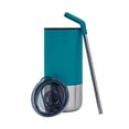 thumbnail image 2 of Vaso térmico popote, - Termo snorkel verde 8.3 x 17.5, 2 of 3