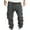 Dark Gray, variant on WREESH Men's Drawstring Sweatpants Fashion Solid Casual Elastic Waist with Pocket Trousers Sport Pants Black