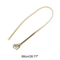 thumbnail image 3 of Cadenas de cintura ajustables de moda para mujeres, tono dorado, 1 pieza de Bargains Únicos, 3 of 6