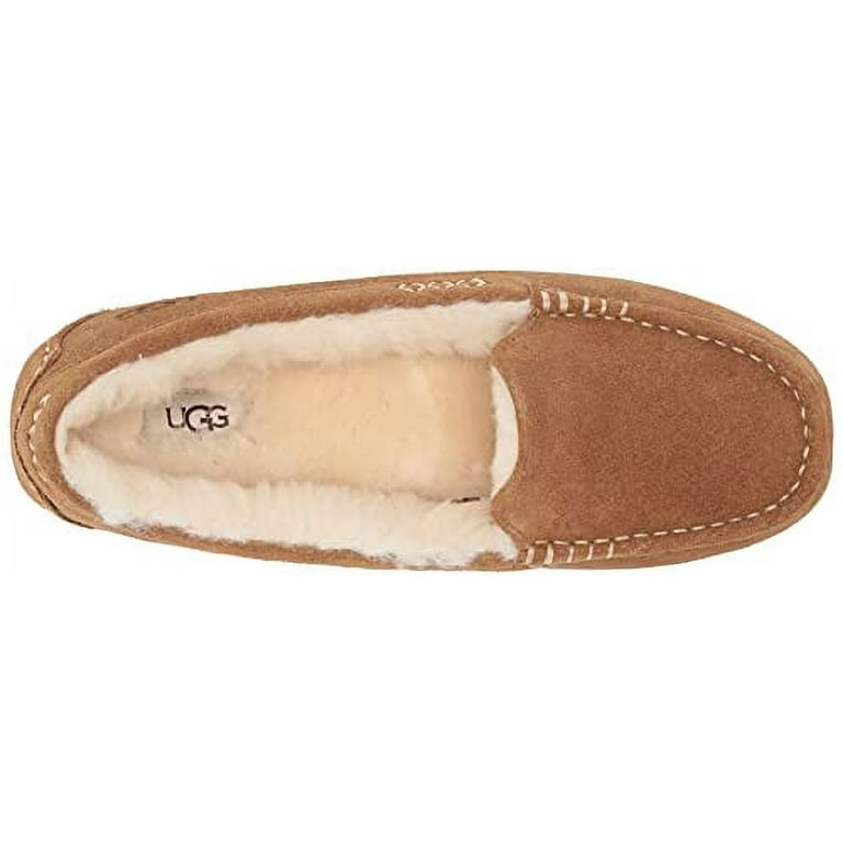 UGG Women's Ansley Slipper, Chestnut, Size 8 Wide, Water Resistant