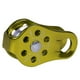 thumbnail image 2 of Polea De Escalada Camping Polea de escalada en roca Cojinete de aluminio Equipo de cuerda fija de elevación (Verde), 2 of 4