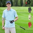 thumbnail image 6 of FINGER TEN Golf Gloves Men Right Handed Golfer 2 Pack Left Hand with Ball Marker Leather Premium Weathersof Grip Soft Mens Golf Glove, 6 of 7