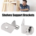 thumbnail image 4 of 20 Pcs Shelf Brackets Support Studs Pegs 5mm Metal Pin Shelves Seperator, 4 of 8