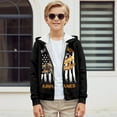 thumbnail image 5 of Chririnla Vintage Us Flag Airplanes Youth Athletic Top Zip Up Hoodie Long Sleeve with Pockets Lightweight Sports Jacket Boys Size 14-16, 5 of 7