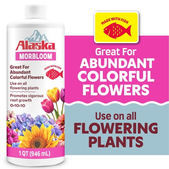 Alaska Morbloom 0-10-10 Plant Food 1qt