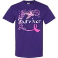 thumbnail image 3 of Inktastic Breast Cancer Survivor-butterfly Ribbon T-Shirt, 3 of 5