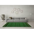thumbnail image 3 of Ahgly Company Indoor Rectangle Abstract Green Modern Area Rugs, 3' x 5', 3 of 4