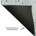 thumbnail image 5 of Addison Rugs Mayfield Premium Machine Washable Transitional Holiday Snowflake Sky Rectangle Rug, 10' x 14', 5 of 7