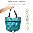 thumbnail image 5 of DLMCUH Foldable 2-in-1 Shopping Bag with Wheels, 23L Expandable Grocery Cart, Detachable Silent Wheels, Reusable Shoulder Tote for Supermarket, Travel & Errands(Blue), 5 of 7