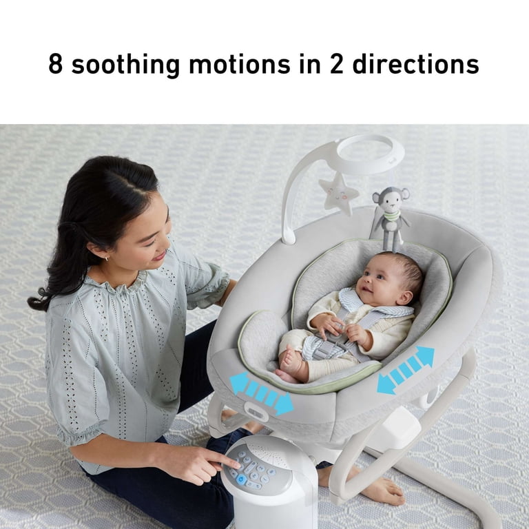 Graco Soothe My Way Swing With Removable Rocker, Madden photo 2
