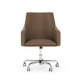 thumbnail image 1 of Bush Business Furniture Jamestown Mid Back Leather Box Chair in Saddle Tan, 1 of 7