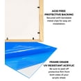 thumbnail image 5 of 27x12 Frame Rustic White Solid Wood Picture Frame | 1.375 Inch Moulding Width | Interior Frame, 5 of 6