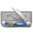 thumbnail image 4 of Case xx Knives Copperhead Vault Collection Blue Cloud & Butter Rum Corelon Stainless Pocket Knife, 4 of 4