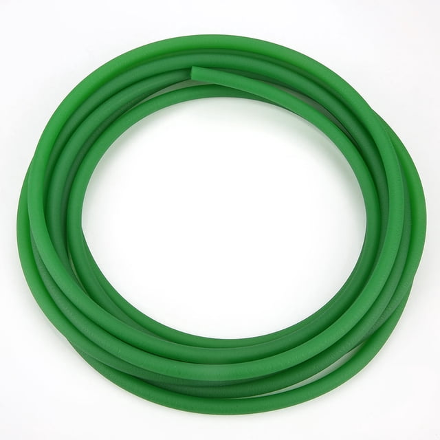 Green Rough Surface PU Polyurethane Round Belt for Drive Transmission(8mm*5m)