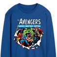 thumbnail image 3 of Marvel The Avengers - Paper Rip - Adult Long Sleeve Graphic T-Shirt, 3 of 5