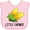 AD-Pink, variant on Inktastic Little Farmer with Corn Boys or Girls Baby Bib