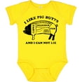 thumbnail image 3 of Inktastic I Like Pig Butts Boys or Girls Baby Bodysuit, 3 of 5