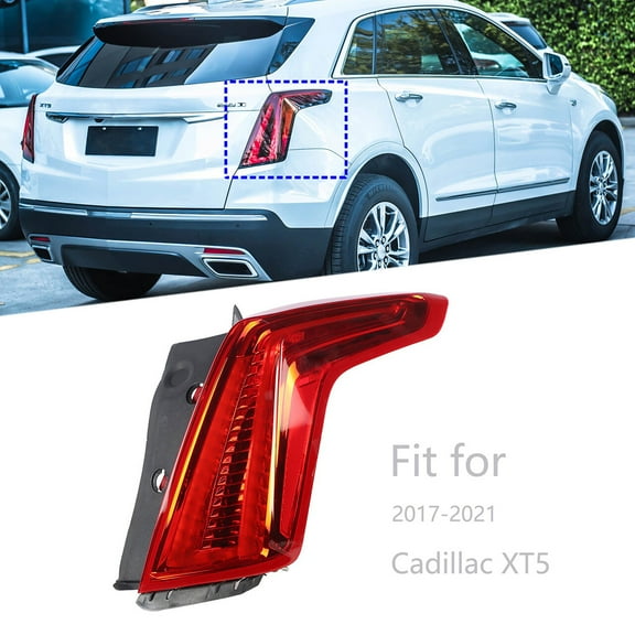 Fit for 17-21 Cadillac XT5 Tail Light Housing Assembly RH Passenger Side