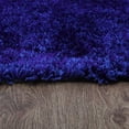 thumbnail image 6 of Rugsotic Carpets Hand Tufted Shag Polyester Eco-Friendly 6'x9' Area Rugs Rectangle Blue Plain Solid High Pile Thick Handmade Anti Skid Indoor Rug for Living Room, Bedroom K00111, 6 of 8