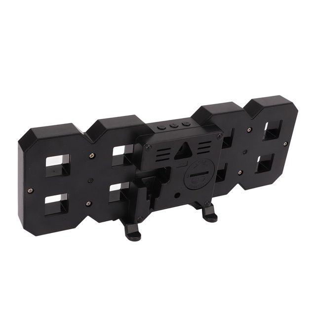 Reloj de pared digital de pantalla grande, reloj de pared LED, reloj de pared grande D, reloj digital probado y confiable