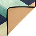 thumbnail image 3 of Yayeee Area Rugs for Living Room 5.2'x4' Non Slip Washable Bedroom Floor Carpet, Green Stripes, 3 of 5