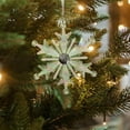 thumbnail image 4 of Iridescent Snowflake Ornaments for Decoration with Acrylic Material Assorted 8x4 6 Inch, 4 of 8