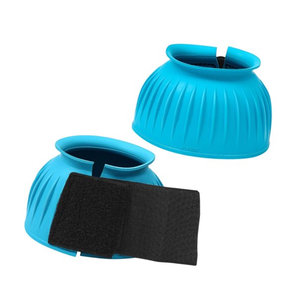 2 protectores de campana para caballos, fundas protectoras para cascos, equipo ecuestre, envoltura rápida para entrenamiento de competición, carreras Largo 86 x 86 x 99 cm