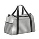thumbnail image 2 of Fotbe Airplane Bolsa de Viaje con Estampado, Bolsa de Fin de Semana para Mujer con Compartimento para Zapatos, Bolsa de Gimnasio con Bolsillo Húmedo, 2 of 7