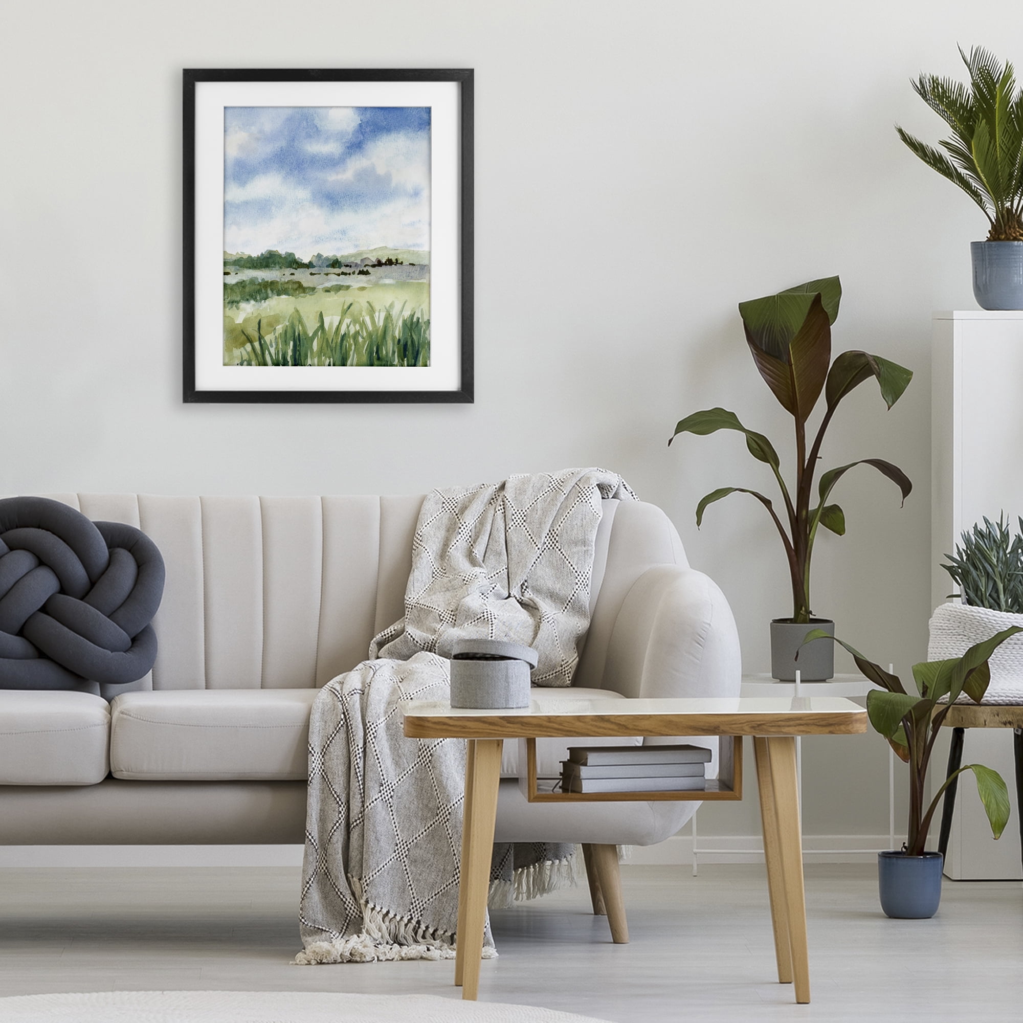 Stupell Industries Fresh Spring Morning Black Framed Print Under Glass, design by Lanie Loreth