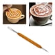 thumbnail image 3 of Pluma para arte en café, Pluma para decorar café capuchino, espresso y latte, 304 Oro, 3 of 9