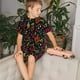 thumbnail image 4 of Fotbe Music Notes Pijama Estampada de 2 Piezas para Niños – Ropa de Dormir de Manga Corta Cómoda para Niños y Niñas, Camiseta y Shorts de Algodón-Large, 4 of 6