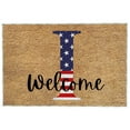 thumbnail image 2 of TOPRenddon 24x16 Inch Patriotic All-Weather Doormat - Non-Slip July 4th Outdoor/Indoor Rug with Fade-Resistant American Flag Design for Porch, Deck & Year-Round Use, 2 of 2