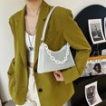thumbnail image 4 of Sywqhk Bolso De Hombro Portátil De Color Caramelo De Verano Bolso De Axila Con Cadena De Pvc (Blanco) Sywqhk Para estrenar, 4 of 9