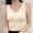 White, variant on Womens Tank Tops with Built in Bra Cami with Built in Bra Basic Tees for Women Ruched Tops Spaghetti Strap Tank Top Racerback Tank with Built in Bra Women's Tanks & Camis White L