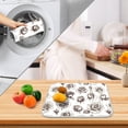 thumbnail image 4 of Ryvnso Retro Roses Flower Dish Drying Mat for Kitchen Countertop 16x18 Small Dish Pad Drainer Rack Dish Sink Mats, 4 of 7