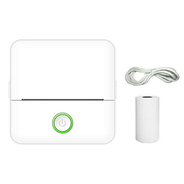 miniimpresora Impresora térmica portátil compatible con Bluetooth, impresora sin tinta de papel de 200dpi BT4.0