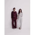 thumbnail image 6 of Free Assembly Women's and Women's Plus Wide Leg Sueded Terry Sweatpants, 30" Inseam, Sizes XS-4X, 6 of 6