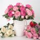 thumbnail image 4 of Gwong Decoración hogareña 1 unid artificial flor peonía jardín diy etapa fiesta festival de boda decoración artesanal Gwong 21023981, 4 of 7