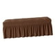 thumbnail image 5 of Funda de asiento de banco lavable, funda protectora para banco de comedor Color café, 5 of 9