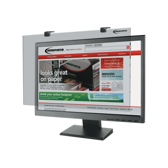 Innovera Protective LCD Monitor Filter - Display screen filter - 24" wide - black