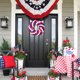 thumbnail image 5 of Garlands For The Fourth Of July Hanging Door Signs Independence Day Decorations For USA Apply To Wall Front Porches For Outdoor Farmhouses, 5 of 6