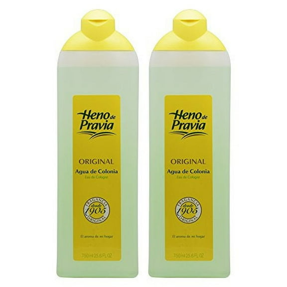 Heno De Pravia Original Agua De Colonia 26.4 fl oz (Pack of 2)